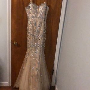 Jovani mermaid style gown